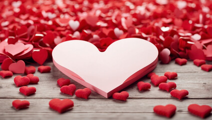 Fototapeta premium Beautiful, colorful heart-shaped background images for love, cute heart-shaped backgrounds, beautiful heart-shaped background images.