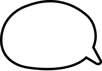 테두리가 있는 말풍선