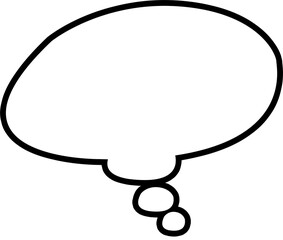 테두리가 있는 말풍선