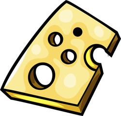 cartoon funny cheese