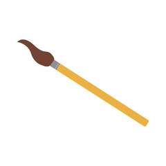 Vector illustration of a paintbrush