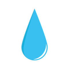 Vector illustration of a rain drop