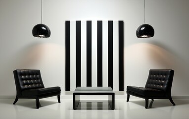 Striped Sophistication Panels.