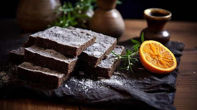 M&auml;mmi: Traditional Finnish Easter Dessert with Rye and Orange Zest