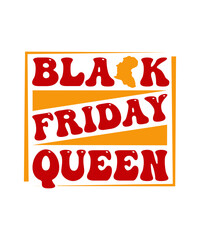 Black Friday Queen svg design