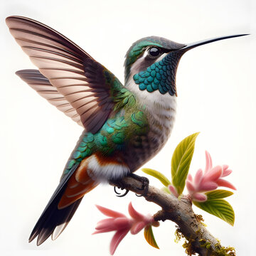 Attrape-soleil en forme de colibri · Creative Fabrica