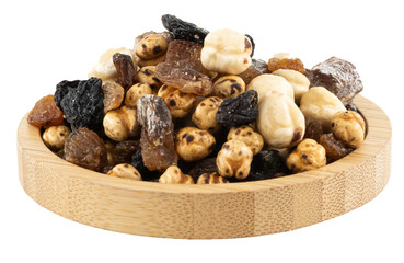 nuts chickpeas dried fruits