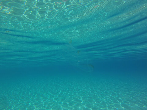 Background of under wather. Sun rices under the wather.