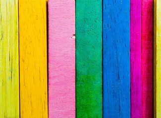 Colorful wooden blocks design background