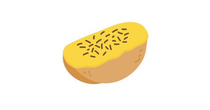 kue pukis indonesian street food animation