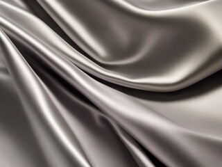 Fototapeta premium luxurious and textured silver satin background