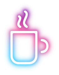 Set of Christmas neon