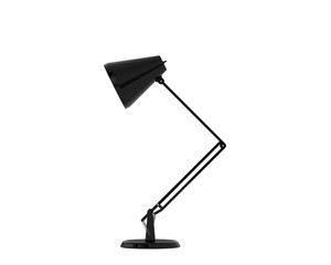 Desk lamp isolated on transparent background. 3d rendering - illustration