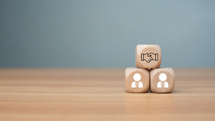 Recruitment management Business concept. Relationship Management with global structure. Human Resources. Management recruitment employment headhunting concept. Human Resource Management concept.