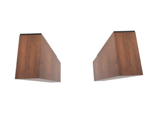 Speakers isolated on transparent background. 3d rendering - illustration