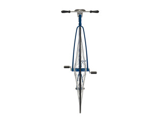 Retro bike isolated on transparent background. 3d rendering - illustration © Elscar Studios