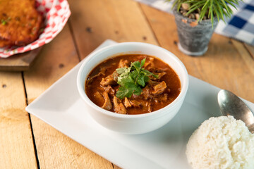 Puerto Rican tripe soup