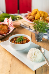 Puerto Rican tripe soup