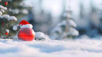 santa ball christmas