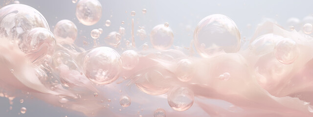 water drops peach salmon color