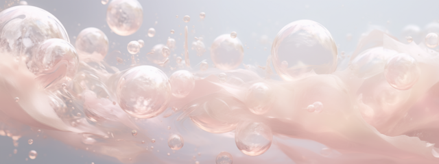 water drops peach salmon color