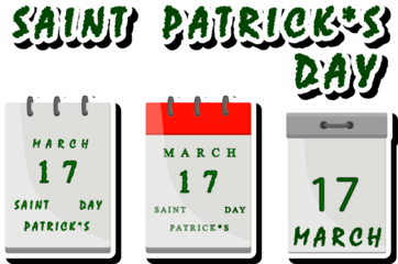 Beautiful illustration on theme of celebrating annual holiday St. Patrick's Day