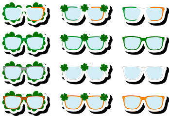 Beautiful illustration on theme of celebrating annual holiday St. Patrick's Day