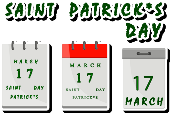 Beautiful illustration on theme of celebrating annual holiday St. Patrick's Day