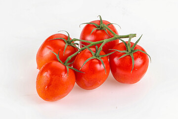 Raw red Flamenco tomato branch