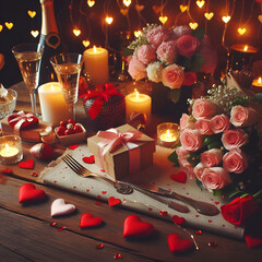 Romantic Rendezvous: Exploring Valentine's Day through Love, Flowers, Gifts, Romance, Hearts, and...