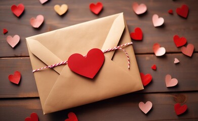 Valentine's Day. Love letters