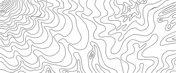 "Curling Curves: Abstract Artwork with Elegant Black and White Lines. Mesmerizing blend of intricate curls and curves, showcasing the beauty of monochromatic contrast. Perfect for modern designs.