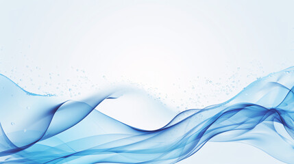 Splash wave gorgeous background illustration