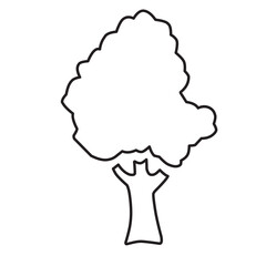 Trees Icon Line