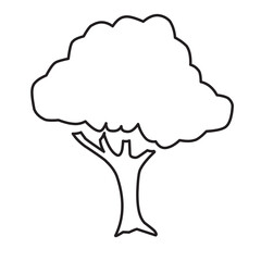 Trees Icon Line