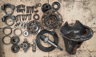 spare parts for old car transmissions