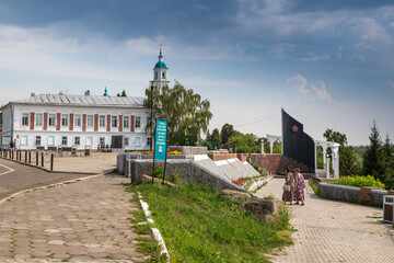 Yelabuga city from a bird's eye view