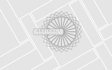 Abstract white background. Minimal geometric white light background abstract design.