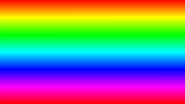 鮮やかな虹色のグラデーションパターン