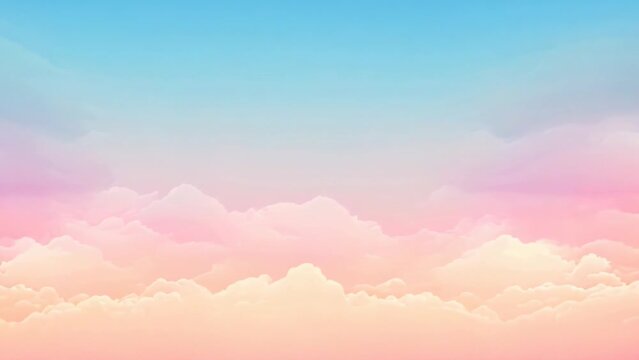 gradient pastel sky background