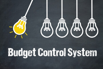 Fototapeta premium Budget Control System 