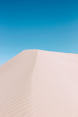 Scenic view of huge sand dunes at the Dunas de Taton, Catamarca, Argentina.