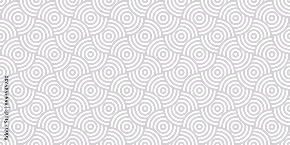 Poster modern abstract background vector pattern with circles, geometric seamless repeating wallpaper, whit