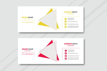 Email Signature or social media banner or cover