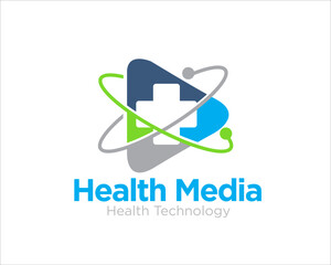 health media logo designs for promote and health service