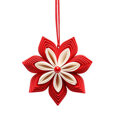 Fototapeta premium Martisor red and white