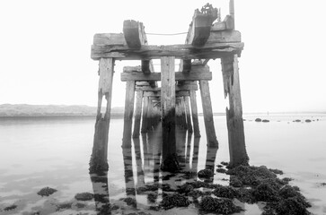 Lawsons Jetty on the River Bann at Castlerock in County Derry
