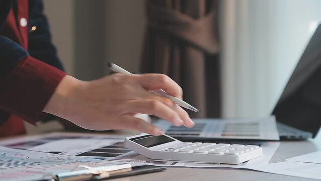 Programmer and Developer coding software application.