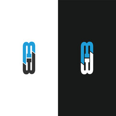 Obraz premium BB logo. B B design. White BB letter. BB, B B letter logo design. Initial letter BB linked circle uppercase monogram logo R letter logo vector design. 