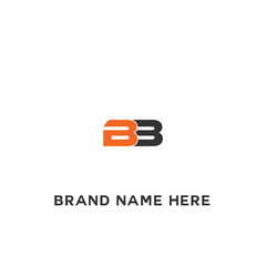 BB logo. B B design. White BB letter. BB, B B letter logo design. Initial letter BB linked circle uppercase monogram logo R letter logo vector design. 